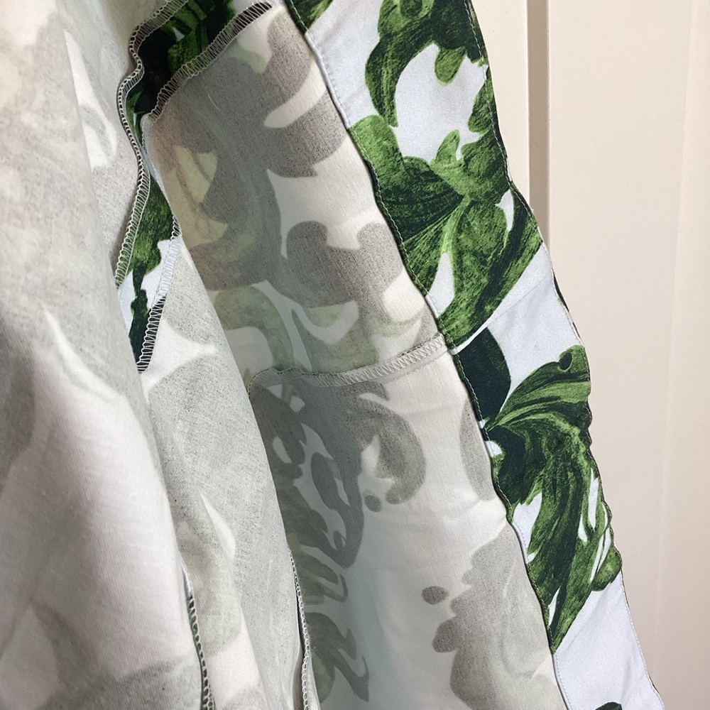 Anthropologie Drop Waist Midi Dress Maeve Cap Sleeve New Small Green - Picture 10 of 16